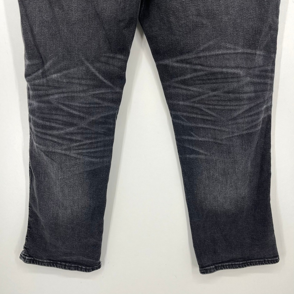 American Eagle Athletic Straight Airflex+ Black Jeans Mens 38x30 - Picture 6 of 15